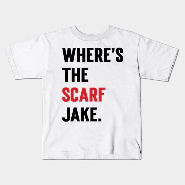 Where's The Scarf Jake v2 Kids T-Shirt by Emma